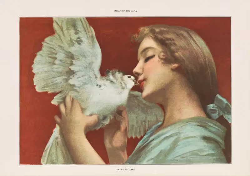 Альбом салон Пл.27 by Мигель Сегуи, 1903 — digital art print download