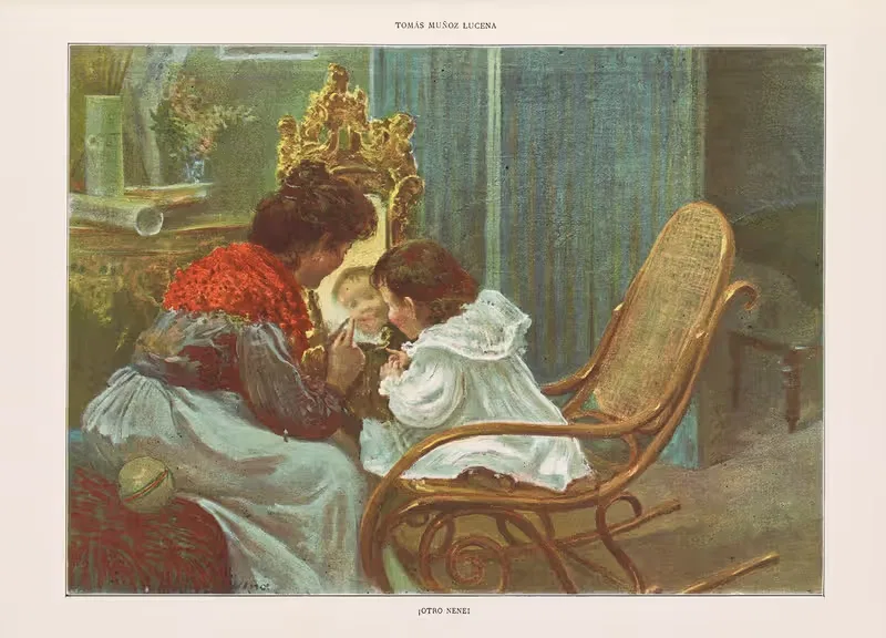 Альбом салона Pl.28 by Мигель Сегуи, 1903 — digital art print download