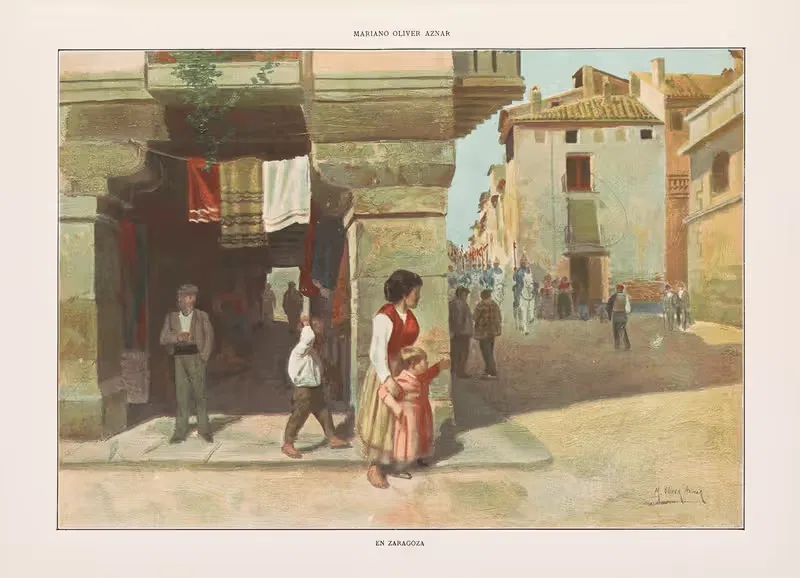 Альбом салон Pl.31 by Мигель Сегуи, 1903 — digital art print download