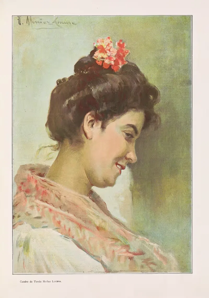 Альбом салон, Пл.47 by Мигель Сегуи, 1903 — digital art print download