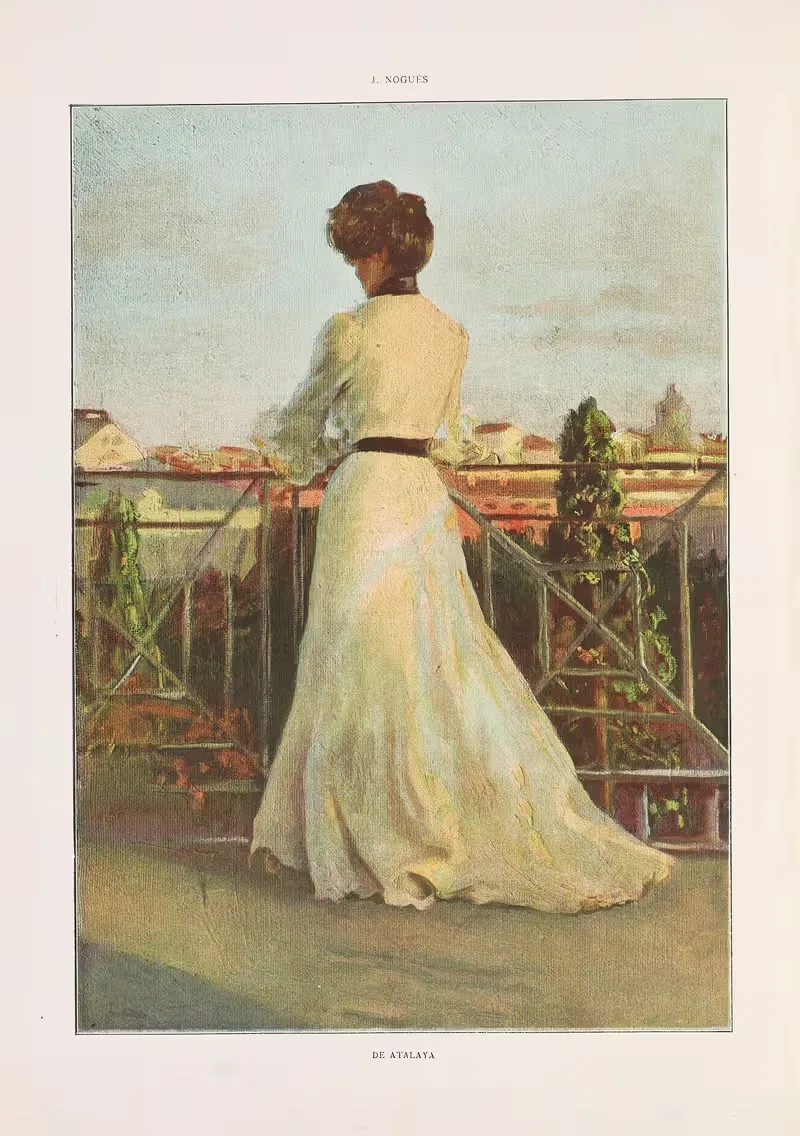 Альбом салон Пл.48 by Мигель Сегуи, 1903 — digital art print download