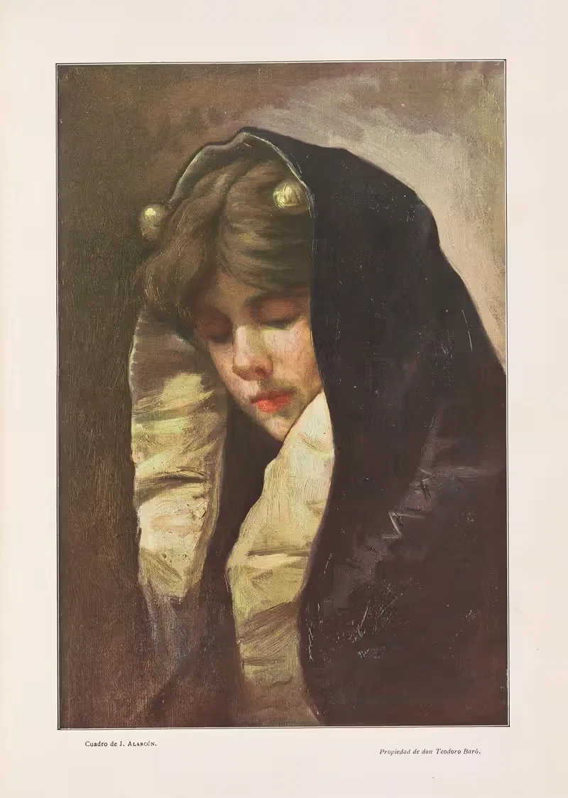 Альбом салона Pl.54 by Мигель Сегуи, 1903 — digital art print download