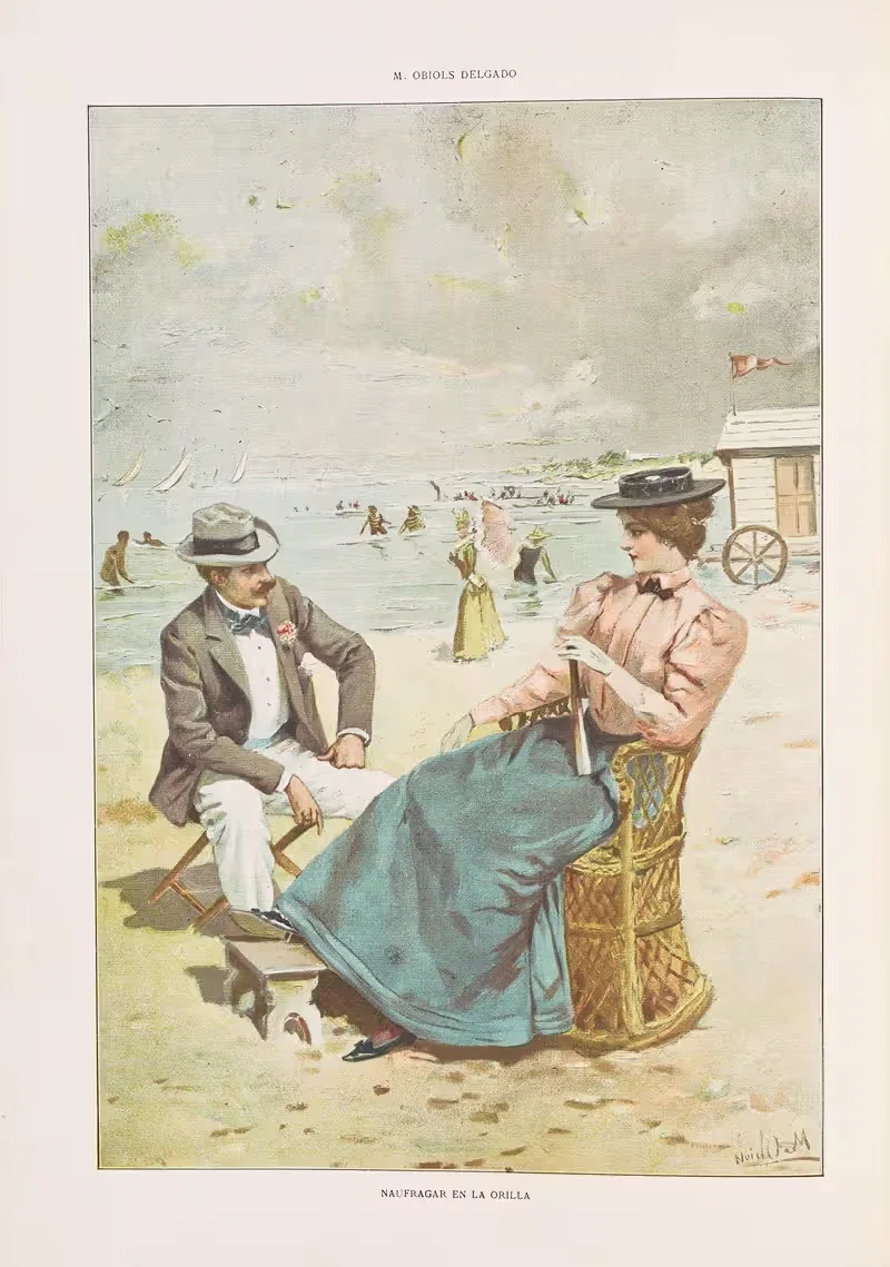 Альбом салона Пл.56 by Мигель Сегуи, 1903 — digital art print download