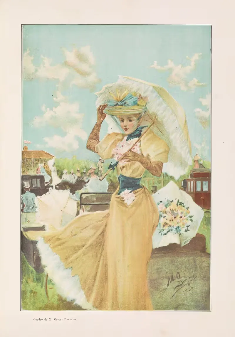 Альбом салона by Мигель Сегуи, 1903 — digital art print download