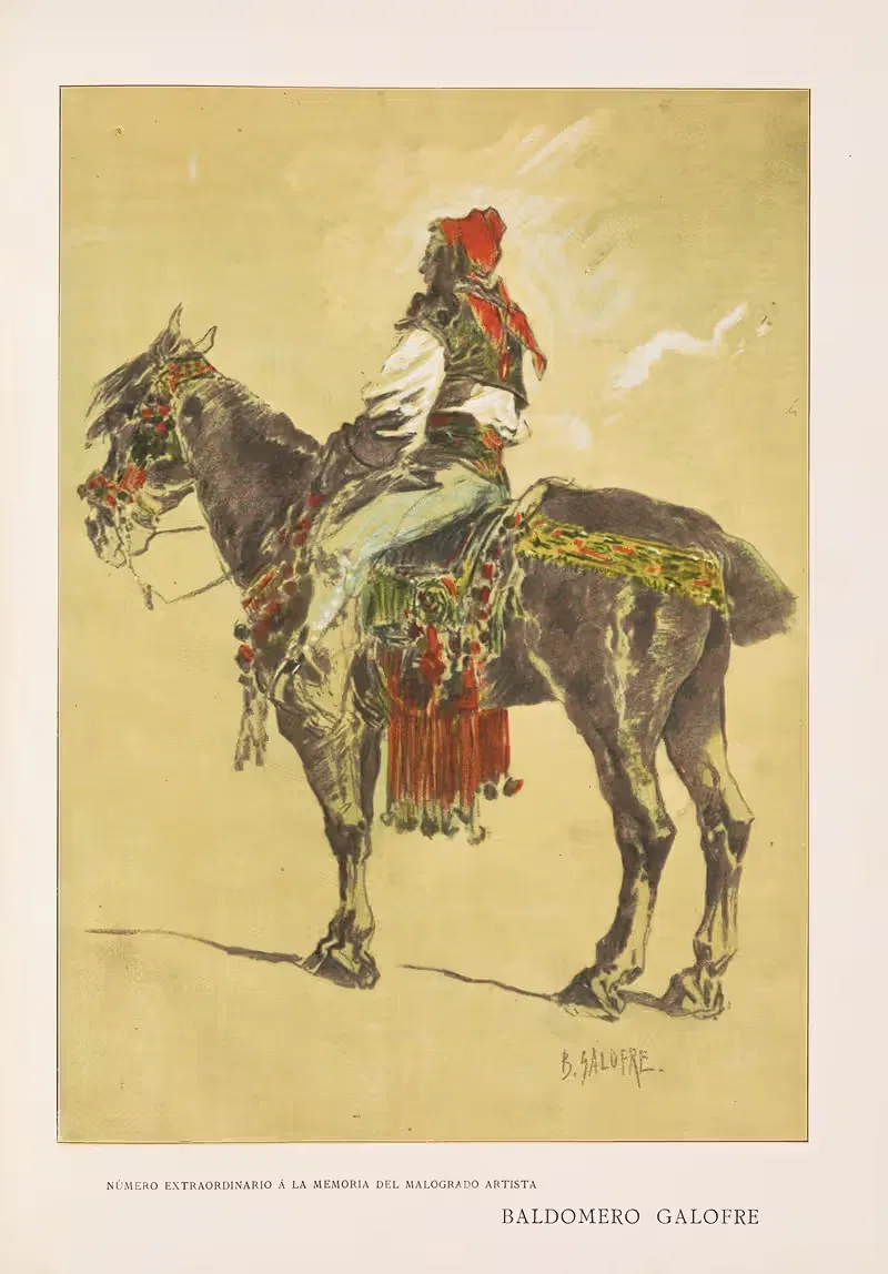 Альбом салона, пл.69 by Мигель Сегуи, 1903 — digital art print download