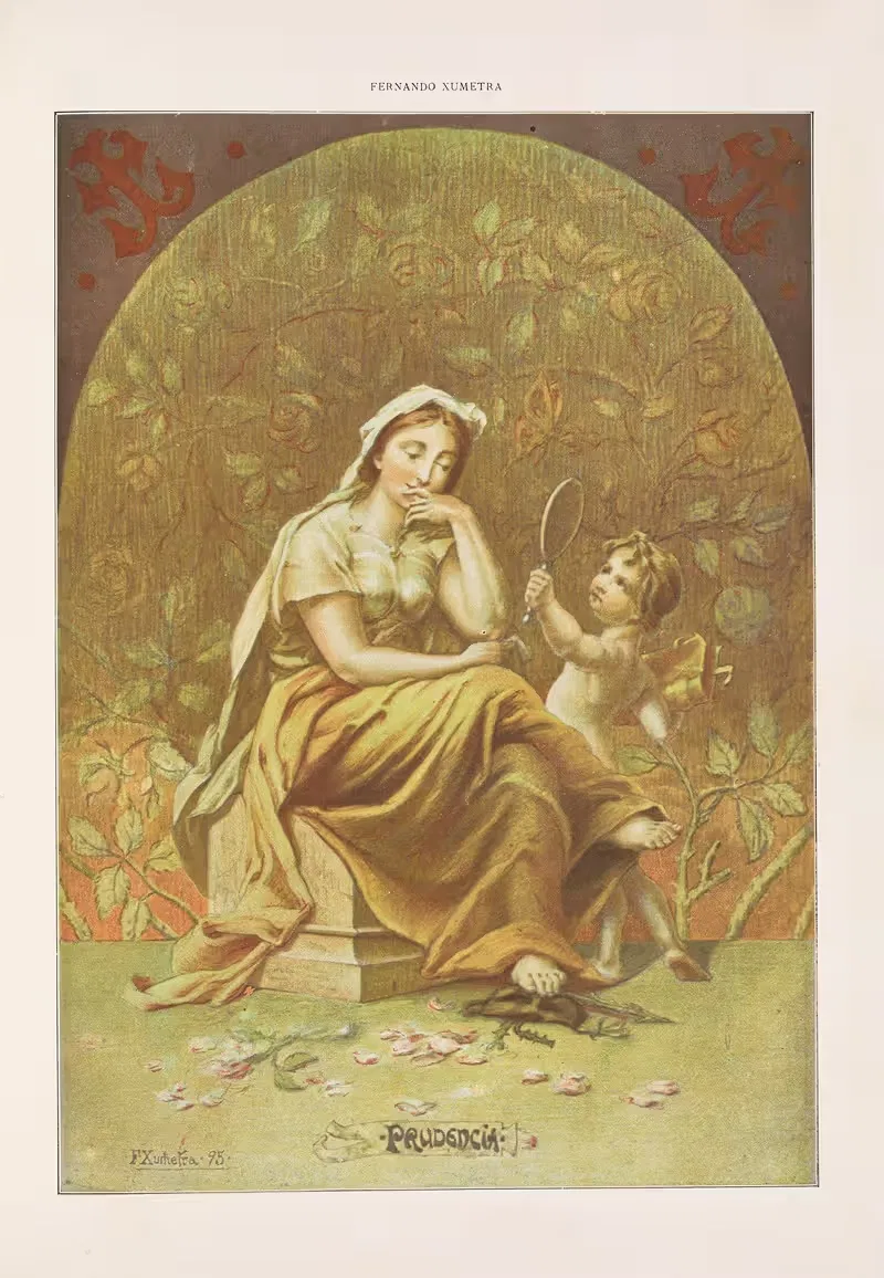 Альбом салона Пл.72 by Мигель Сегуи, 1903 — digital art print download