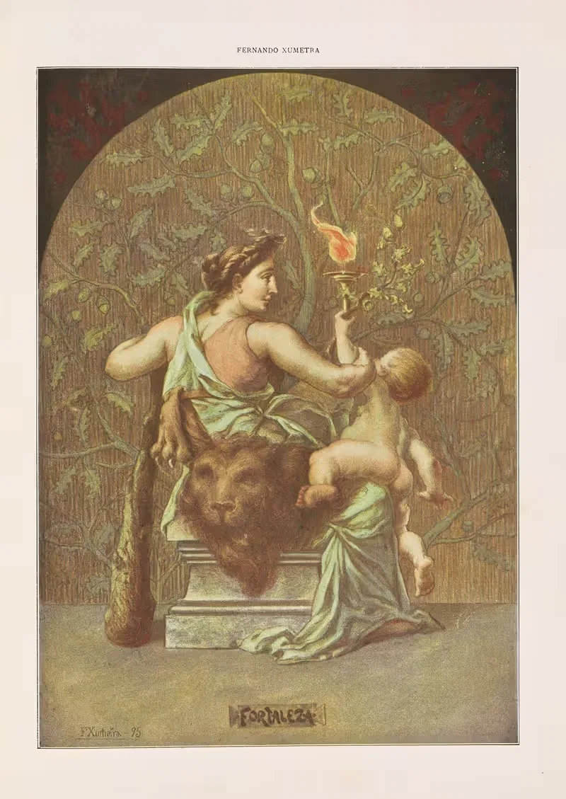 Альбом салон, пл. 74 by Мигель Сегуи, 1903 — digital art print download