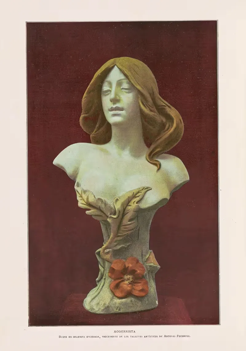 Альбом салон Пл.80 by Мигель Сегуи, 1903 — digital art print download