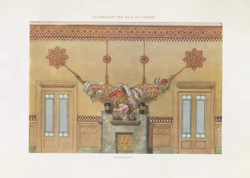 Современное декоративное искусство Том I Пл.17 by Пол Венцель, 1910 — digital art print download