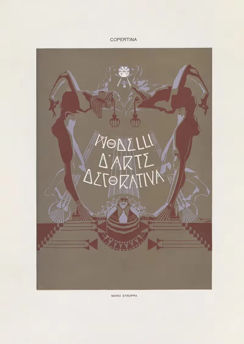 Современное декоративное искусство Т. I Пл.21 by Пол Венцель, 1910 — digital art print download