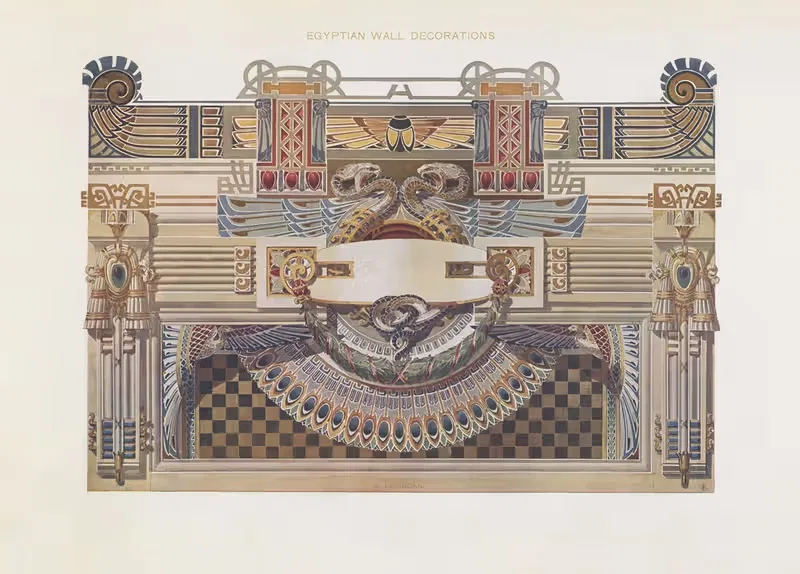 Современное декоративное искусство Том I Пл.48 by Пол Венцель, 1910 — digital art print download