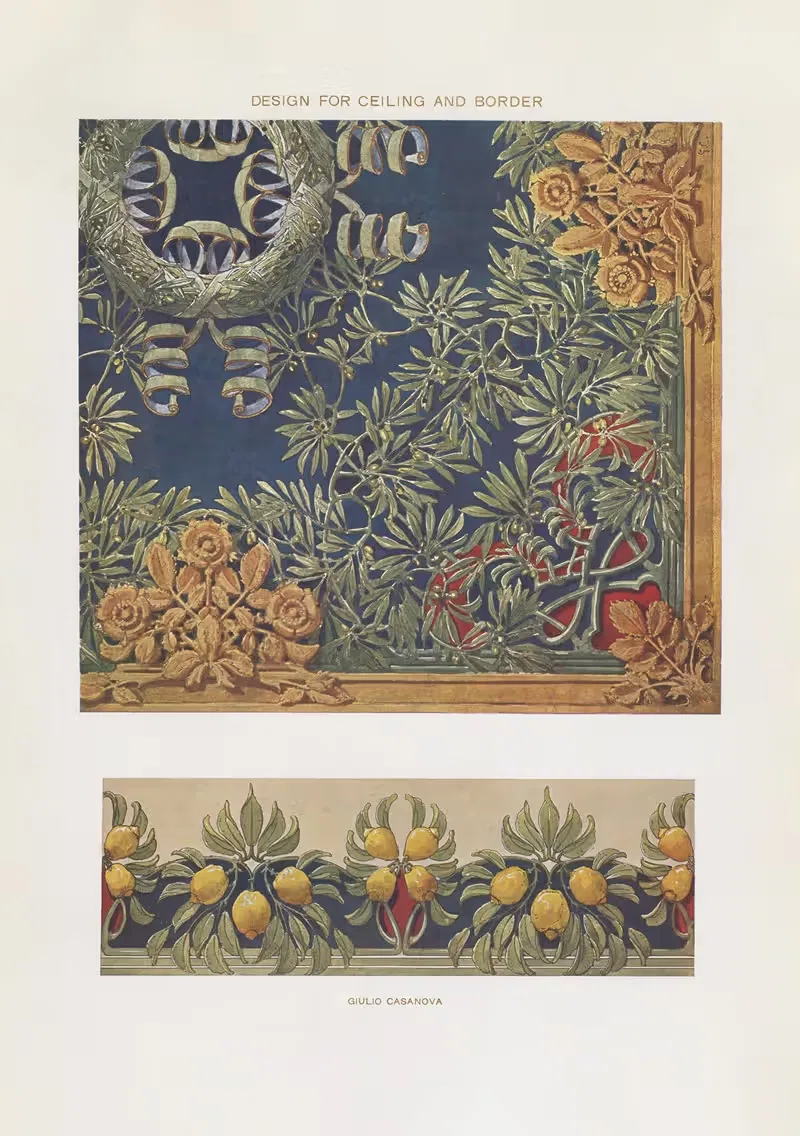 Современное декоративное искусство Т. I Пл.50 by Пол Венцель, 1910 — digital art print download