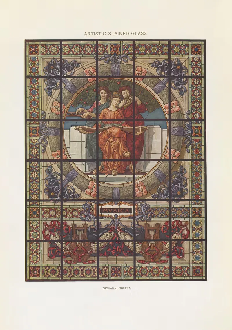 Современное декоративное искусство Т. I Pl.51 by Пол Венцель, 1910 — digital art print download