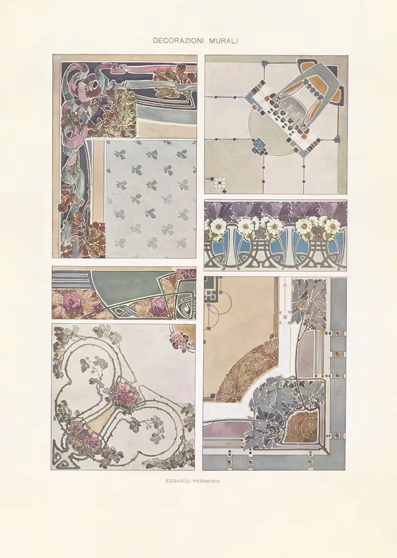 Современное декоративное искусство Т. I Пл.54 by Пол Венцель, 1910 — digital art print download
