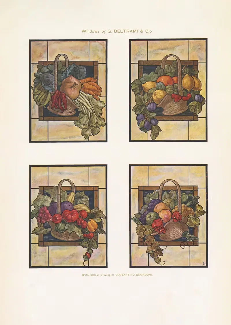 Современное декоративное искусство Том II Пл.03 by Пол Венцель, 1910 — digital art print download