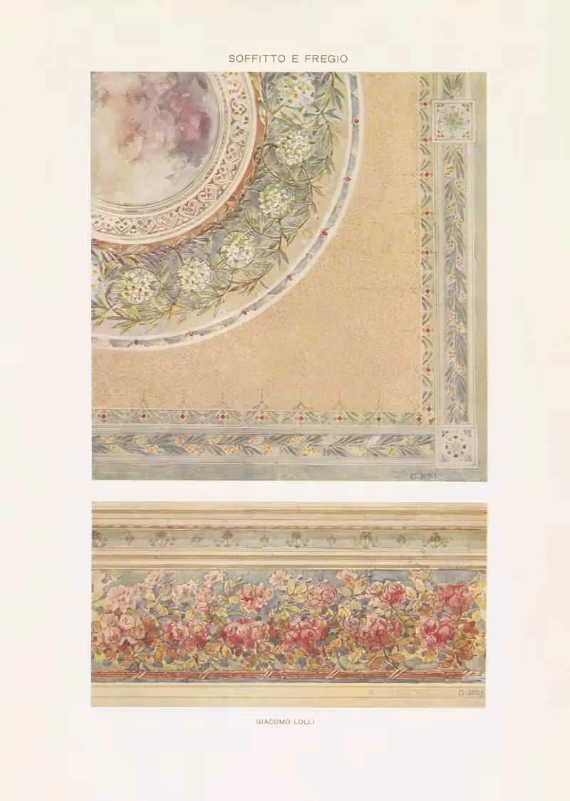 Современное декоративное искусство Том II Пл.04 by Пол Венцель, 1910 — digital art print download