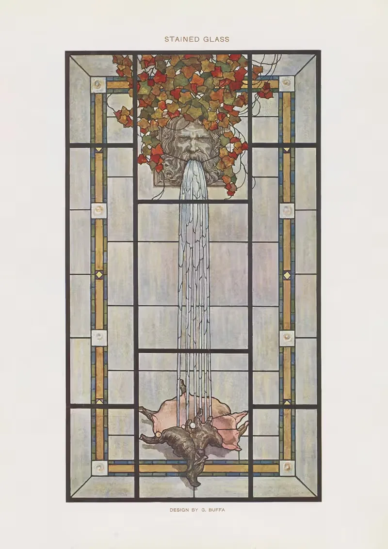 Современное декоративное искусство Том II Пл.20 by Пол Венцель, 1910 — digital art print download