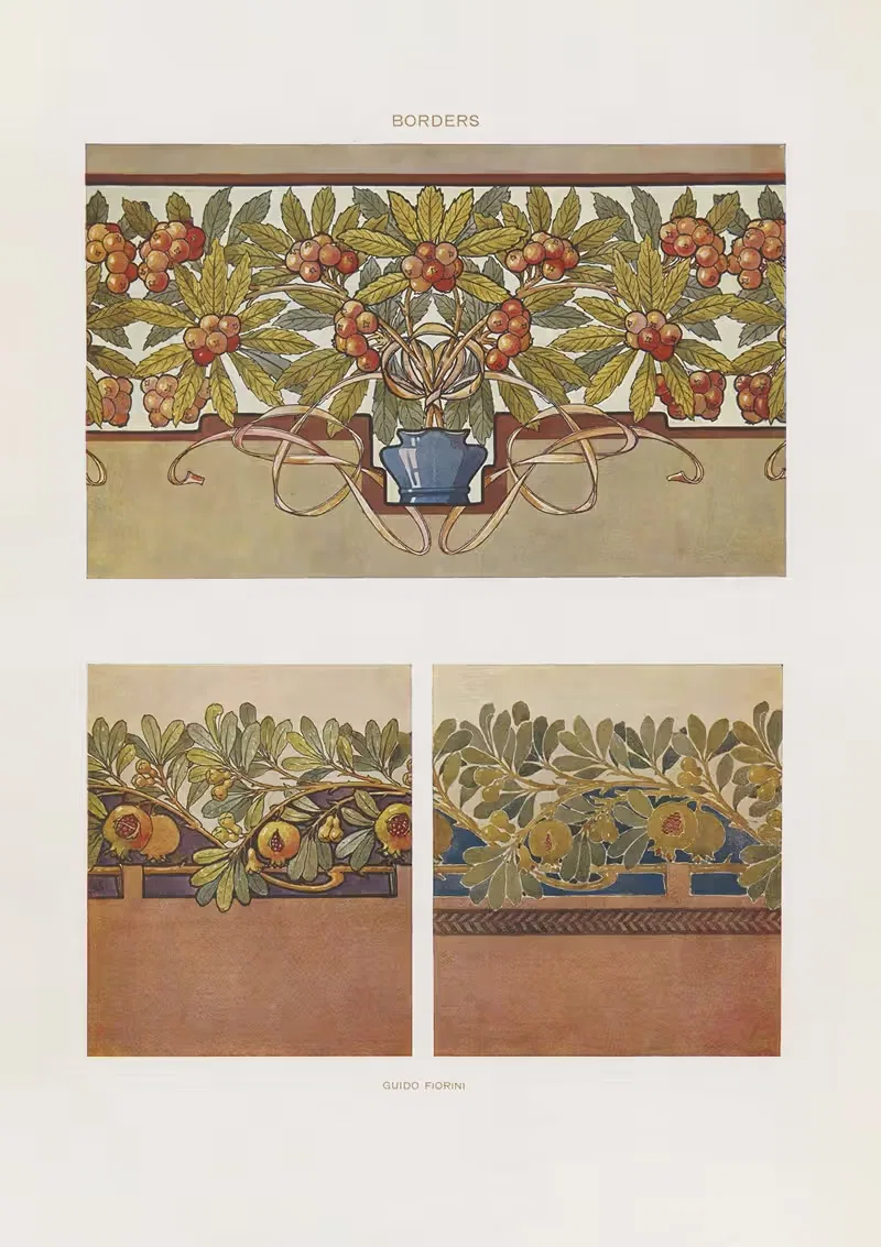Современное декоративное искусство Том II Пл.26 by Пол Венцель, 1910 — digital art print download