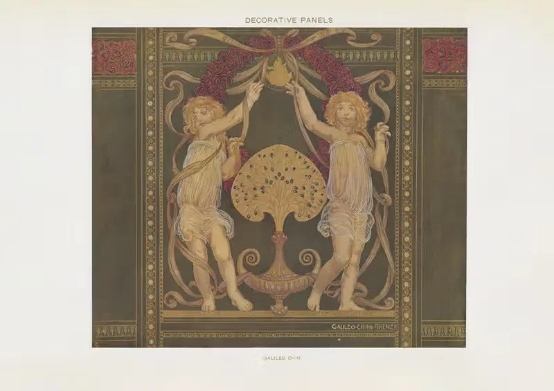 Современное декоративное искусство Том II by Пол Венцель, 1910 — digital art print download