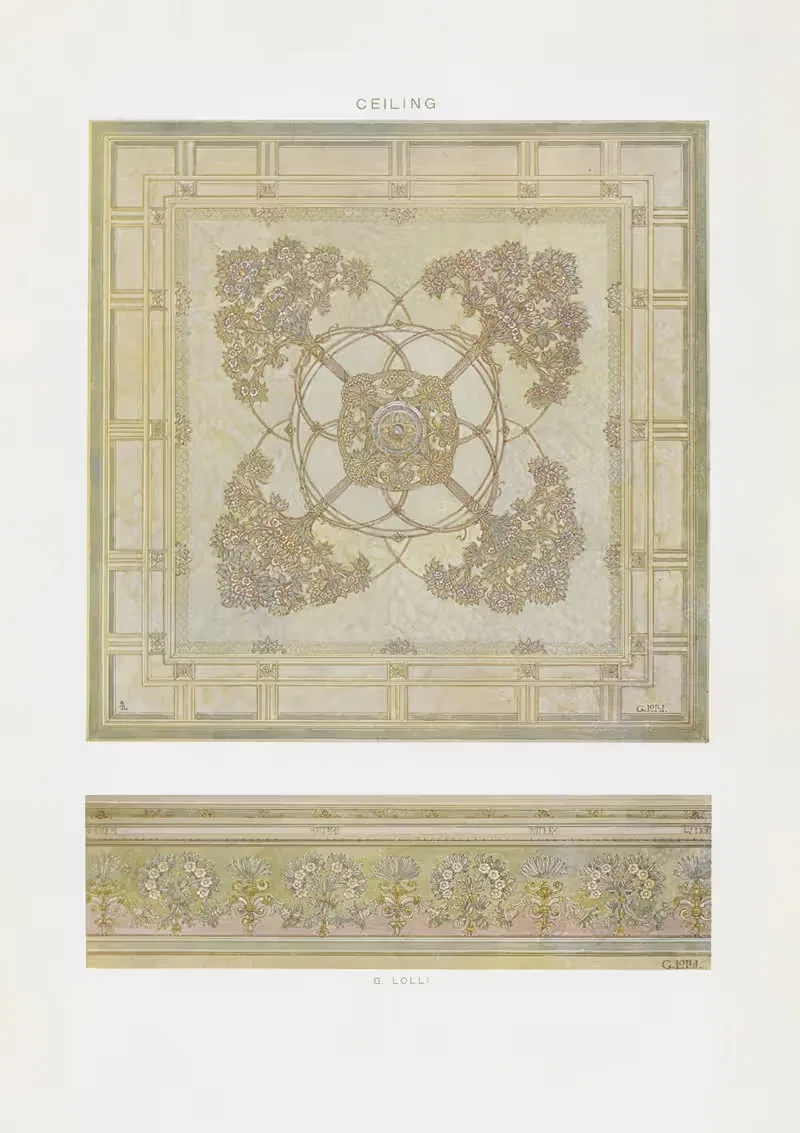 Современное декоративное искусство, т. II Pl.47 by Пол Венцель, 1910 — digital art print download