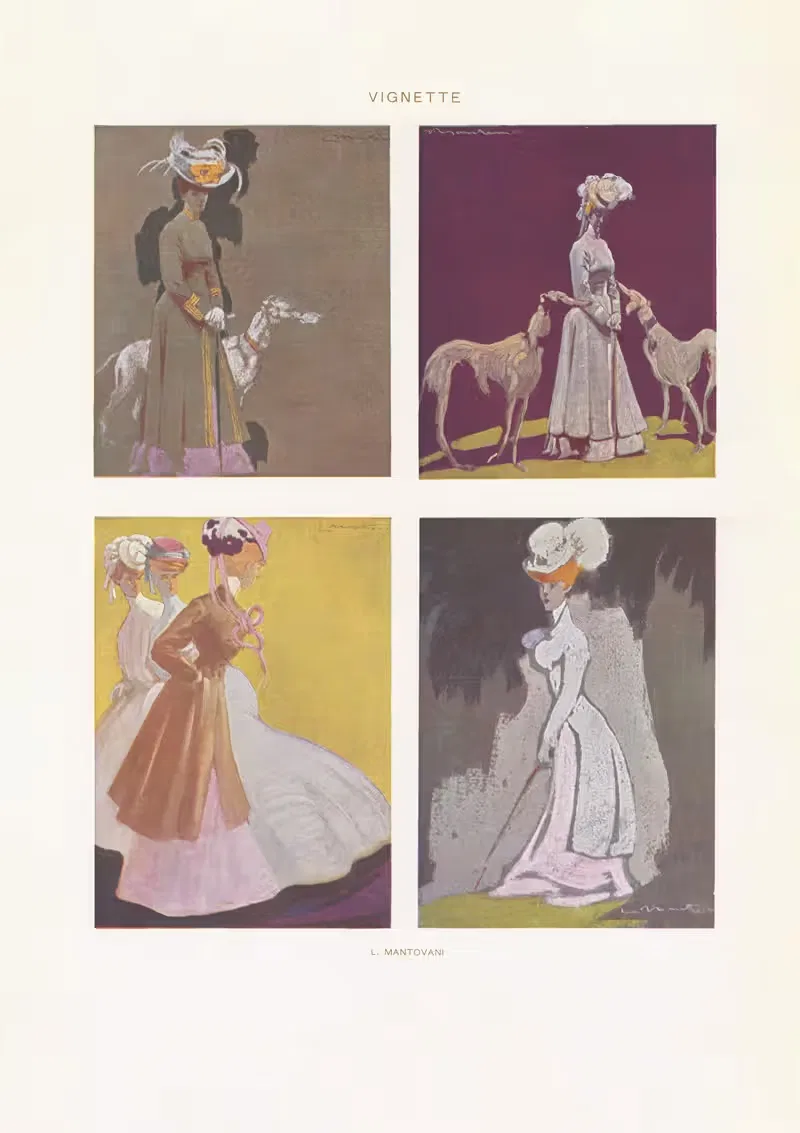 Современное декоративное искусство, том II, табл. 52 by Пол Венцель, 1910 — digital art print download