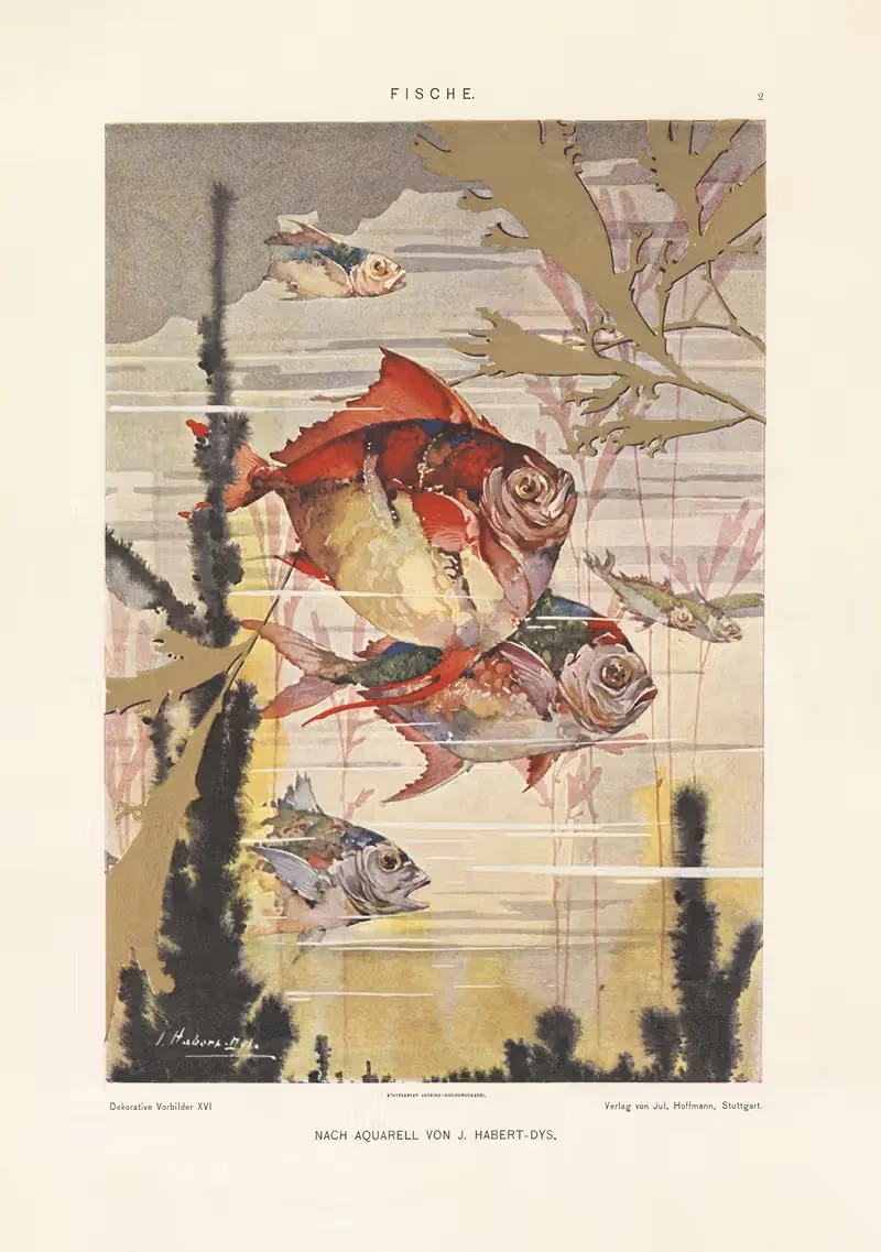 Современное декоративное искусство Т. II Пл.59 by Пол Венцель, 1910 — digital art print download