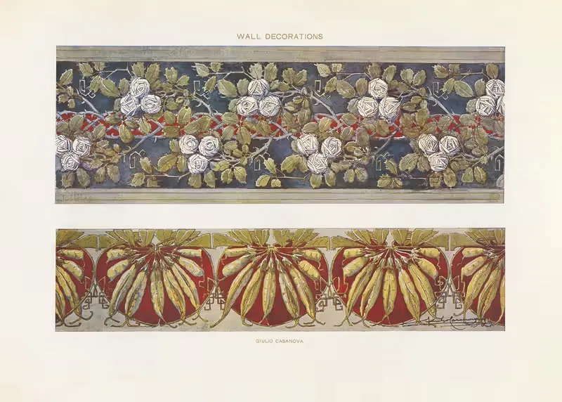 Современное декоративное искусство Т. III Пл.07 by Пол Венцель, 1910 — digital art print download