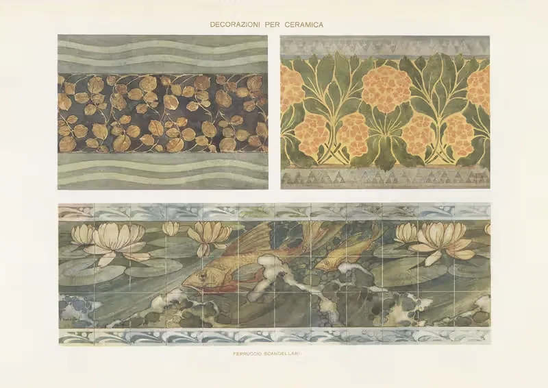 Современное декоративное искусство, т. III, пл. 17 — Пол Венцель