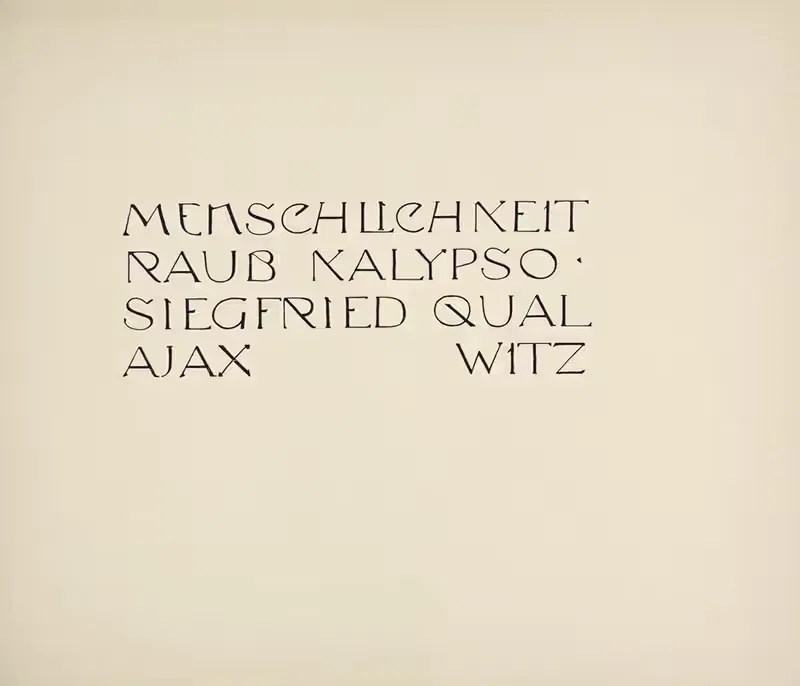 Примеры художественного письма Пл.012 — Рудольф фон Лариш