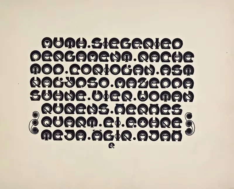 Beispiele kunstlerischer Schrift Pl.041 — Rudolf von Larisch