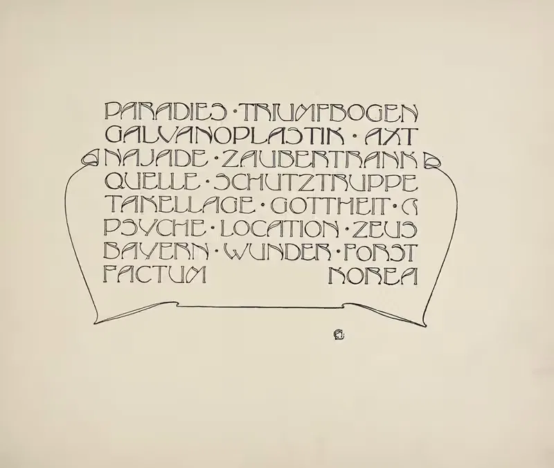 Beispiele kunstlerischer Schrift Pl.049 — Rudolf von Larisch
