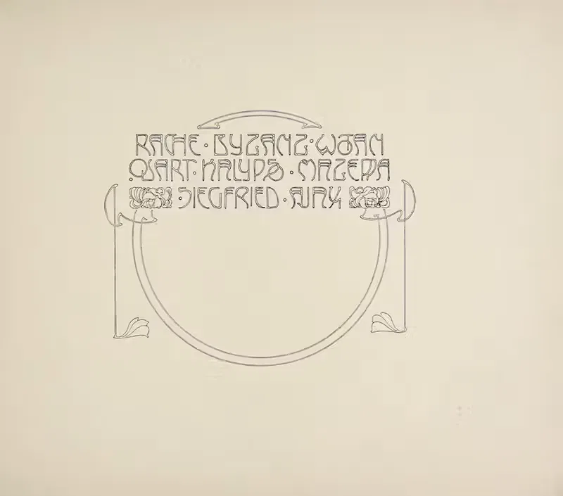 Beispiele kunstlerischer Schrift Pl.051 — Rudolf von Larisch