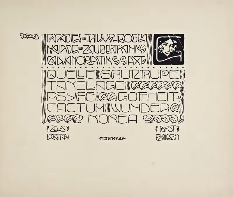 Beispiele kunstlerischer Schrift Pl.054 — Rudolf von Larisch