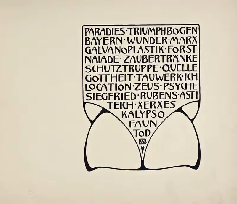Beispiele kunstlerischer Schrift Pl.064 — Rudolf von Larisch