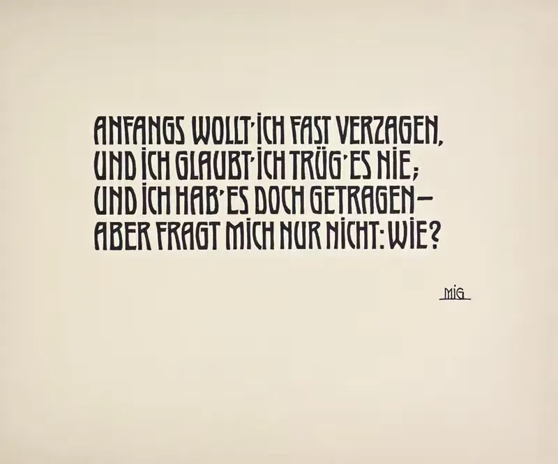Beispiele kunstlerischer Schrift Pl.077 — Rudolf von Larisch