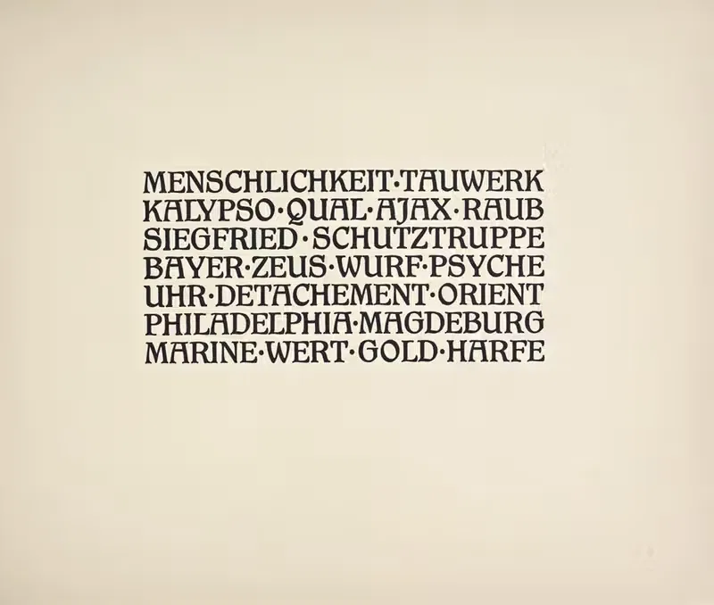 Beispiele kunstlerischer Schrift Pl.086 — Rudolf von Larisch