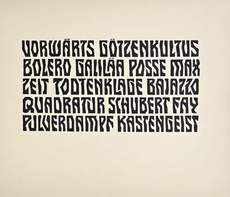 Beispiele kunstlerischer Schrift Pl.087 — Rudolf von Larisch