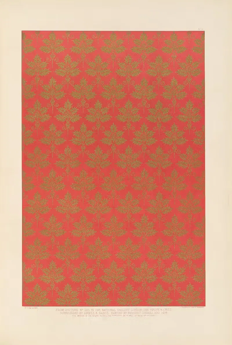 Fifteenth century Italian ornament Pl.08 — Sydney Vacher