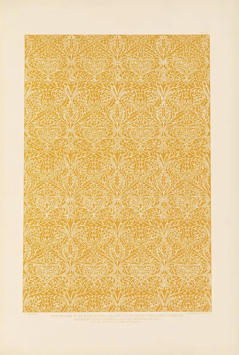 Fifteenth century Italian ornament Pl.12 — Sydney Vacher
