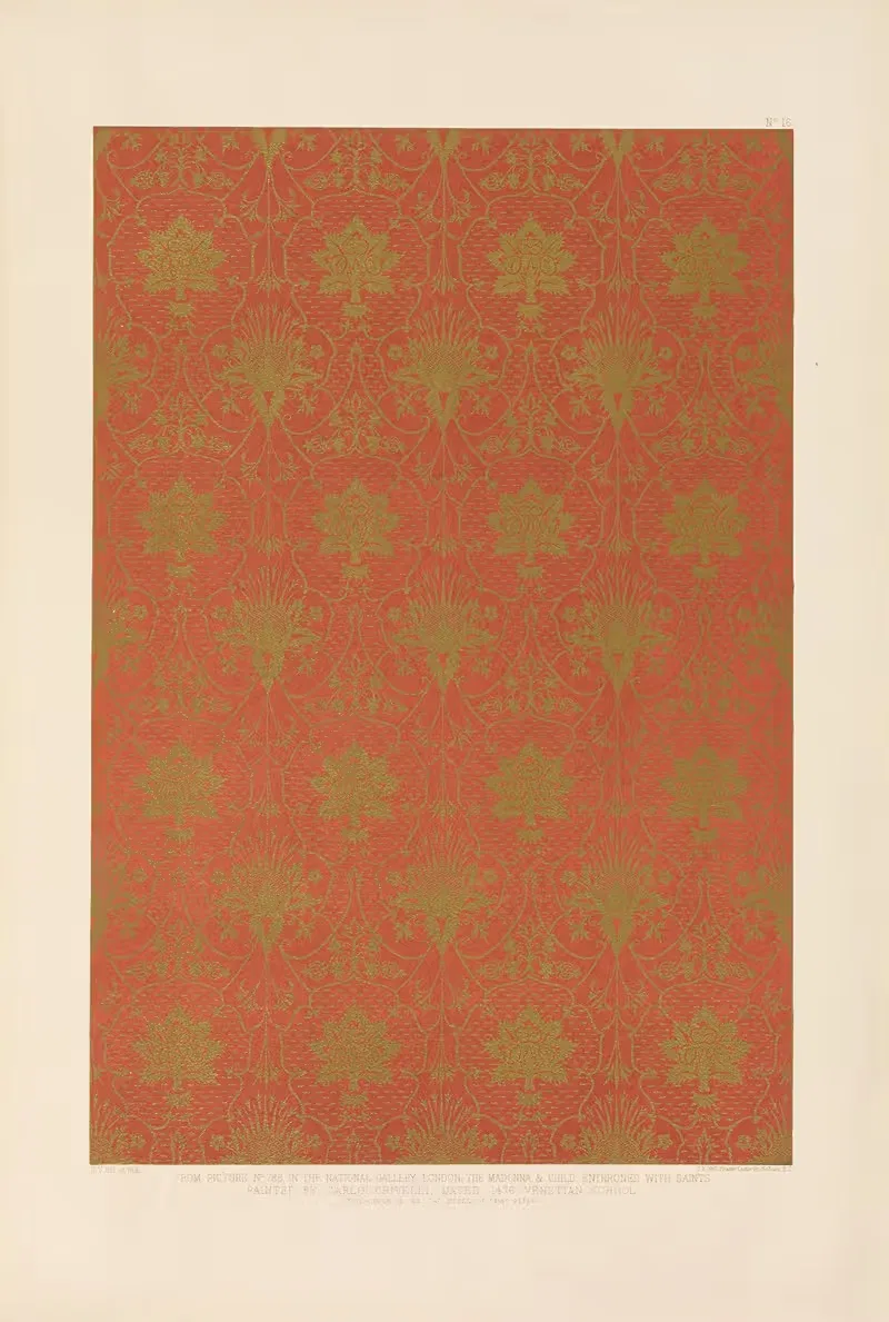 Fifteenth century Italian ornament Pl.16 — Sydney Vacher