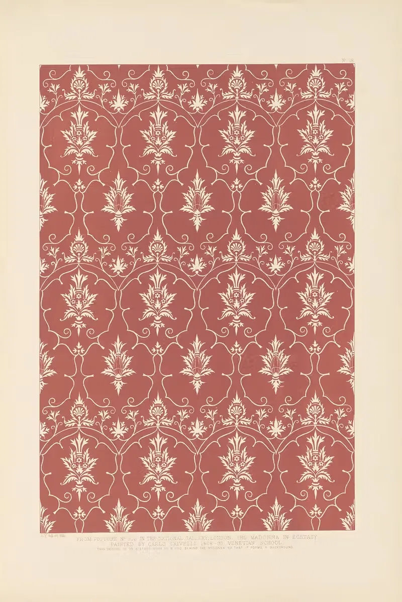 Fifteenth century Italian ornament Pl.18 — Sydney Vacher