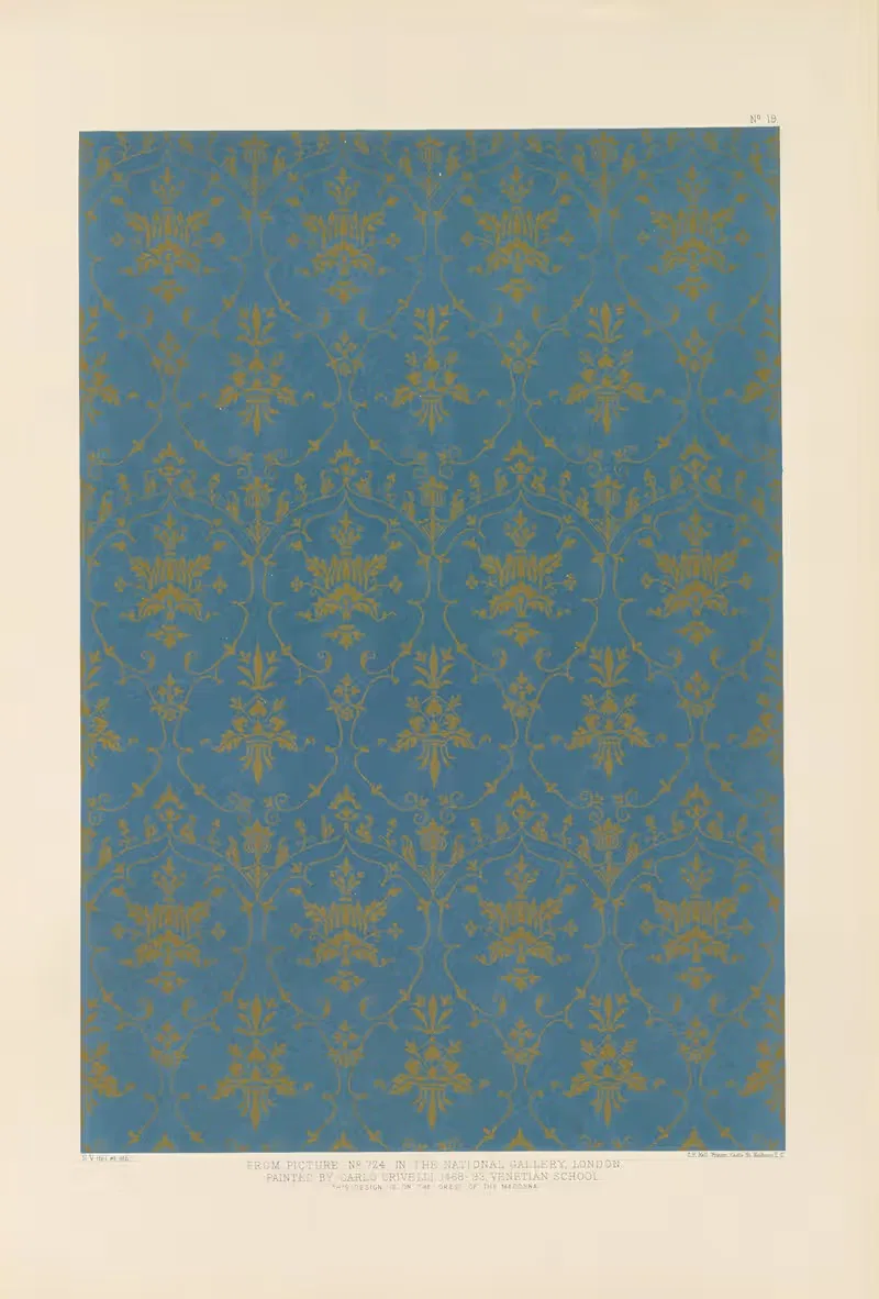 Fifteenth century Italian ornament Pl.19 — Sydney Vacher
