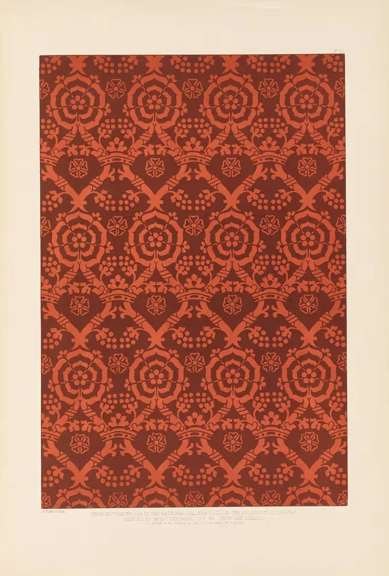 Fifteenth century Italian ornament Pl.23 — Sydney Vacher