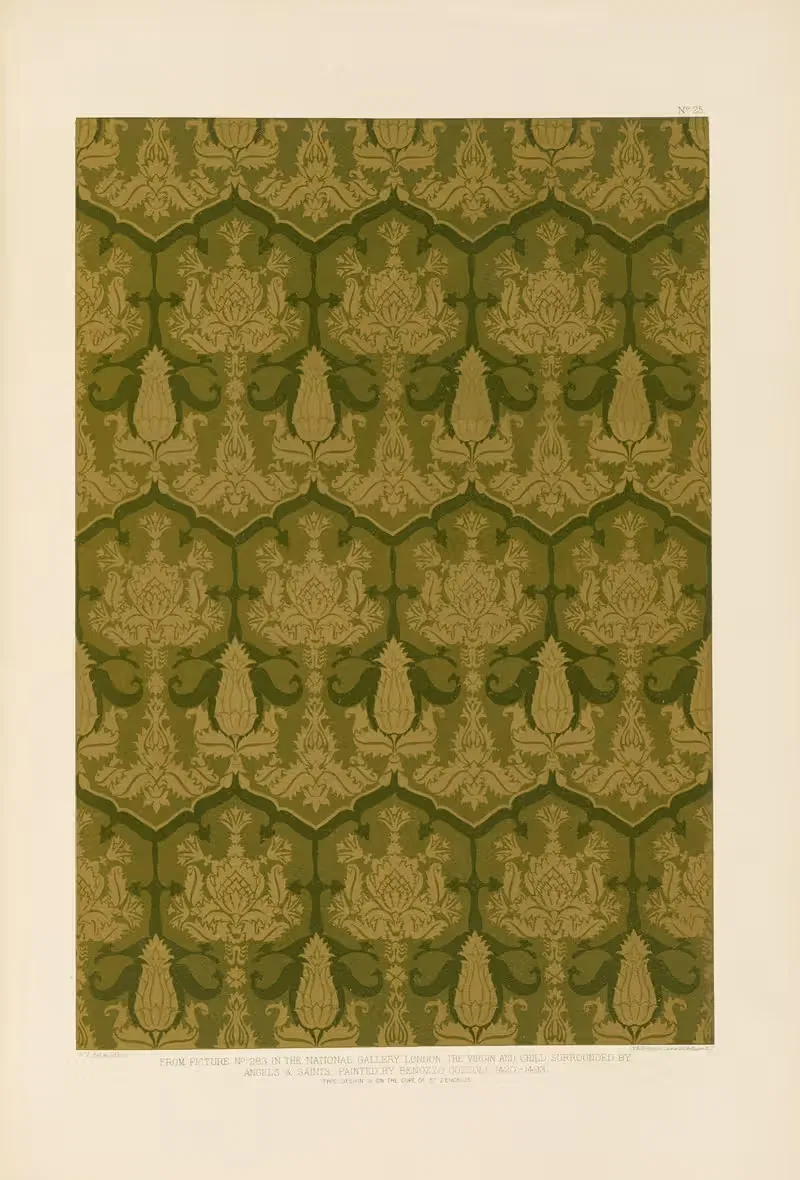 Fifteenth century Italian ornament Pl.25 — Sydney Vacher