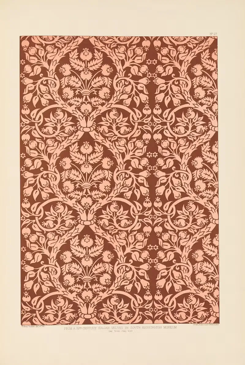 Fifteenth century Italian ornament Pl.27 — Sydney Vacher