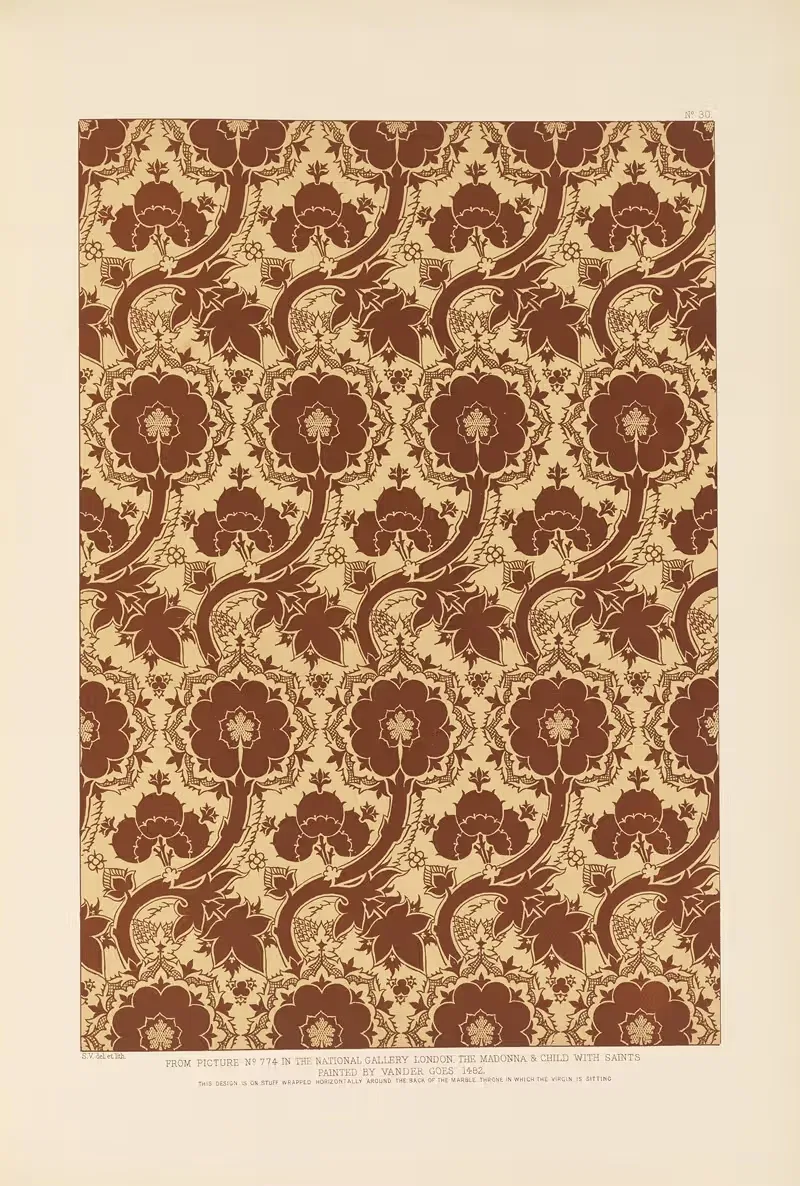 Fifteenth century Italian ornament Pl.30 — Sydney Vacher