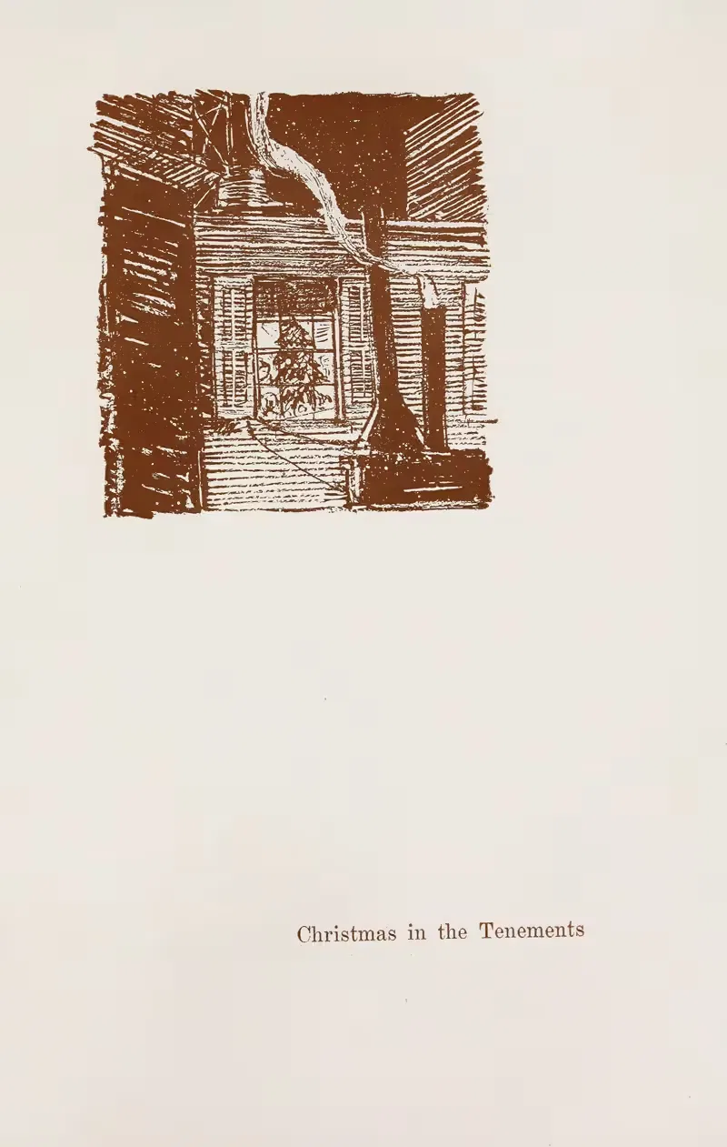 Рождество в многоквартирных домах by Теодор Драйзер, 1923 — digital art print download