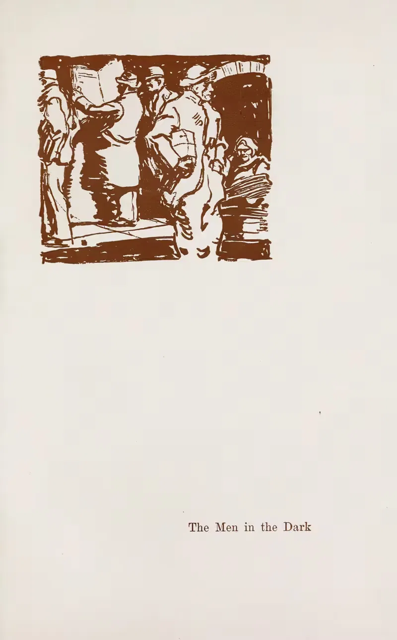 Люди в темноте by Теодор Драйзер, 1923 — digital art print download