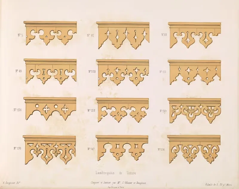 La décoration en bois découpé Pl.02 — A. Sanguineti