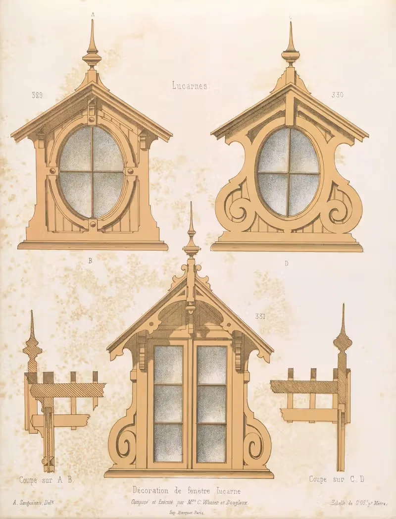 La décoration en bois découpé Pl.20 — A. Sanguineti